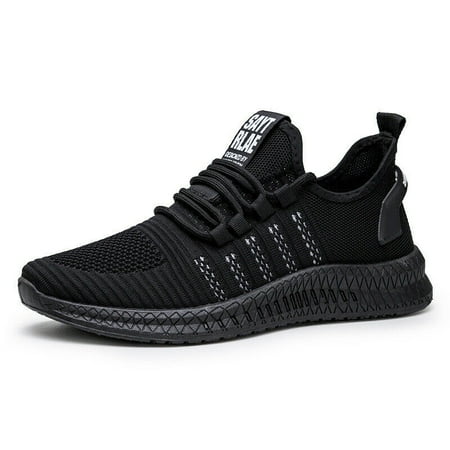 

Men Sports Tennis Shoes Mesh Knitted Breathable Sneakers for Outdoor Sports 40