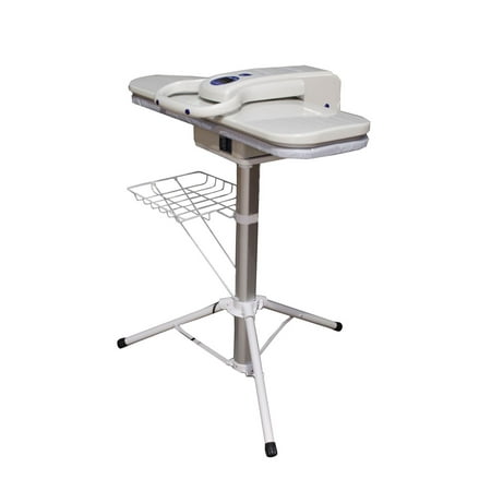 Speedy Press Ultra Extra Large Steam Press with stand - 100 Lbs of Pressing Pressure with Multiple Steam and Temperature settings, Includes Collapsible Sturdy Telescopic Stand and Clothes (Best Iron Press For Clothes)