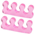 thumbnail image 3 of Separadores de dedos correctores Seitruly 2 uds estiradores de uñas deportivos rosa, 3 of 6