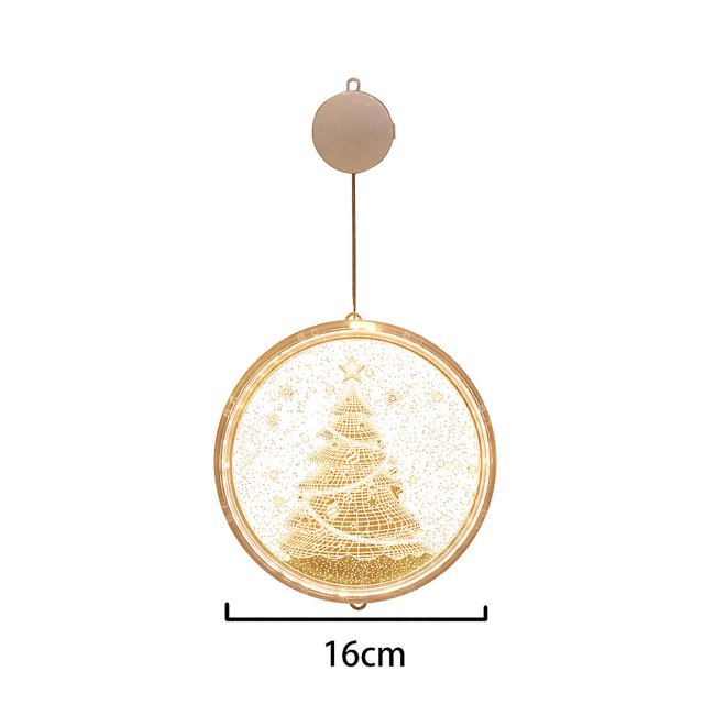 Decoración de luces navideñas, luces de hadas colgantes con pilas para pared, ventanas, camino, decoración de Patio