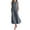 Navy, variant on Chbgutlmr Stripped Tank Dress for Women Casual Summer Cotton Linen Midi Dress Sleeveless Crew Neck Lightweight Breathable Dress