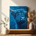 thumbnail image 6 of Bluebell Floral Canvas Print Wall Art for Living Room Bedroom Dining Room Office Hallway Decor, 6 of 8