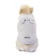 thumbnail image 3 of ZHAOCHENG Abrigos de pijamas para perros pequeños, suaves y cálidos, para cachorros, lindos trajes navideños para chihuahua, disfraces para gato, pug, yorkshire, bulldog francés, gris, pecho 11”(28cm), 3 of 5