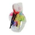 thumbnail image 1 of Cubierta de pomo de cambio de marcha de Unique Bargains para automóvil, protector de palanca de cambios manual estilo hoodie colorido blanco 1 Pc 16.5x10.5cm/6.5"x4.13" poliéster, 1 of 1