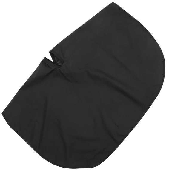 Pawsdot 1PC Hair Dye Protector Cape Waterproof Black Shoulder Cover for Salon Hairdressing Supplies