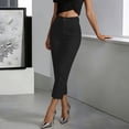 thumbnail image 5 of Summer Capri Pants,Capris for Women Trendy High Waisted Loose Straight Leg Stretchy Capri Cropped Pants with Pockets, 5 of 6