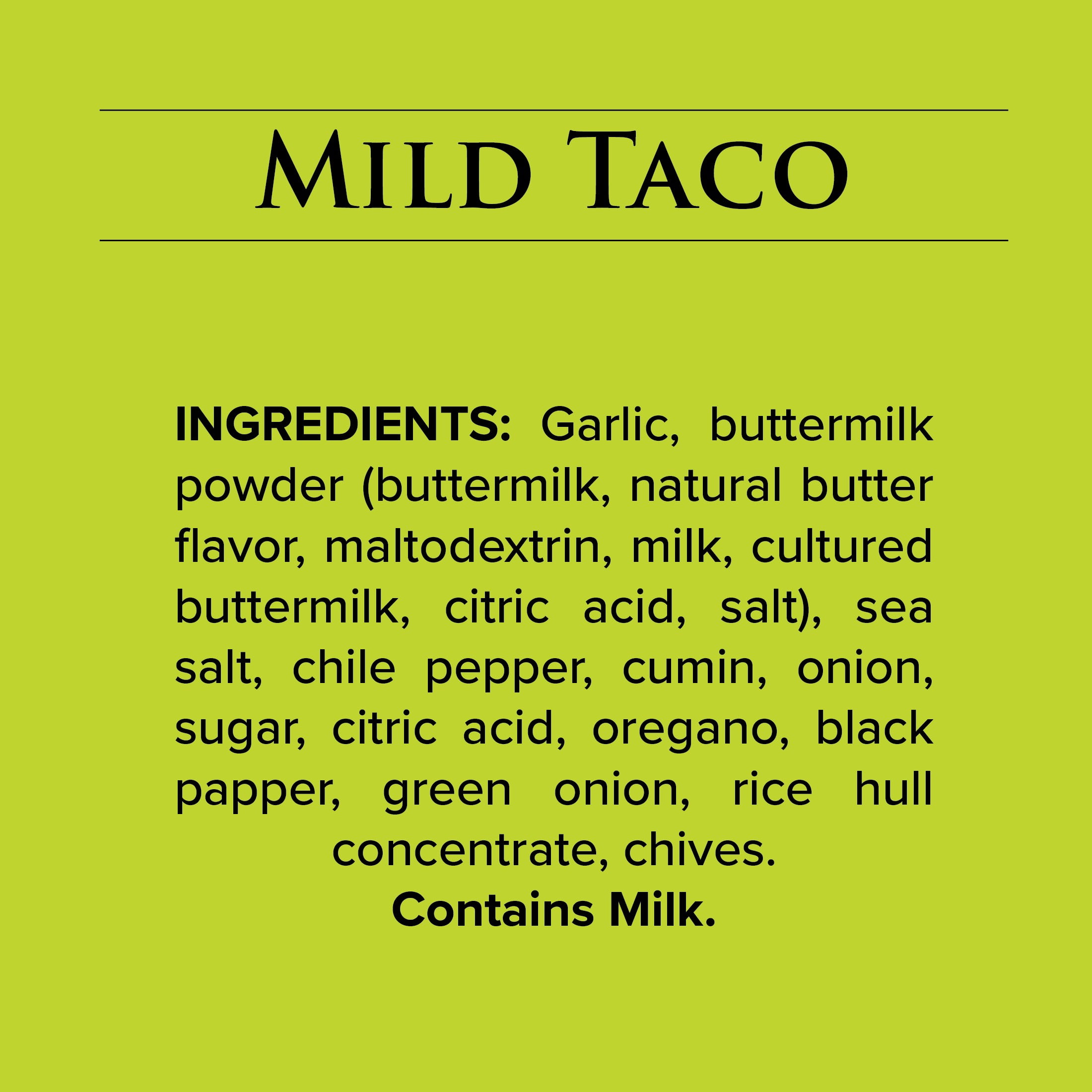 (12 pack) Mateo's Taco Seasoning Mild Southwestern Ranch