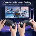 thumbnail image 4 of Funda protectora para mando PS5, funda antideslizante de silicona compatible con el mando PS5 con tapas para los pulgares, protectores para los joysticks y pegatina protectora (2 paquetes), 4 of 9