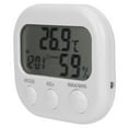 thumbnail image 1 of Termohigrómetro, Termohigrómetro Digital Portátil, Termómetro De Tamaño Pequeño, Para Dormitorio Interior Hogar Familiar ANGGREK BI3114, 1 of 8