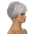 thumbnail image 2 of Diadema con flecos tu un para mujer, colores variados, cabello corto y rizado, 2 of 5
