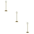 thumbnail image 2 of Baohd Contemporary Table Number Holder Photo Stand for Trendy Hotel Settings Gold 20cm 3Set, 2 of 6