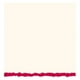3,5 x 4,875 Po de Cartes Créatives de Deckle Blanc et Rouge – image 1 sur 1