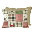 thumbnail image 4 of Your Lifestyle Holly Forest 3PC Queen Pieced Cotton Quilt Set, 4 of 8