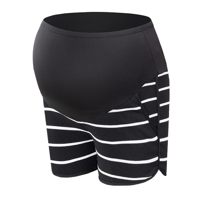 Shorts pour Femmes pour l'Été Soutien Abdominal Extensible Décontracté Maternité