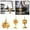 C, variant on Desktop Ornament and Incense Burner Set for Home - Bakhoor Bowl and Cauldron Style Burner Kit for Incense Sticks and Bakhoor