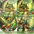 thumbnail image 5 of Enchanted Forest Garage Door Decorations Background Mushroom Butterfly Garden Fairy Tale Spring Wonderland Jungle House Grass Girls Birthday Photography Backdrops Decor Banner Cover 16X7FT, 5 of 5