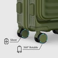 thumbnail image 3 of Joyway - 4 Ensembles de Bagages Valise Rigide en PC à Roulettes Pivotantes - (Valise Extensible 20 Pouces24 Pouces) Valise Enregistrée 28 Po, 3 of 8