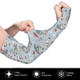 thumbnail image 3 of Balery Winter Gnome And Snowman Cooling Arm Sleeves for Men & Women – Breathable, Moisture-Wicking Arm Sleeves for Women, Men & Kids, 3 of 8