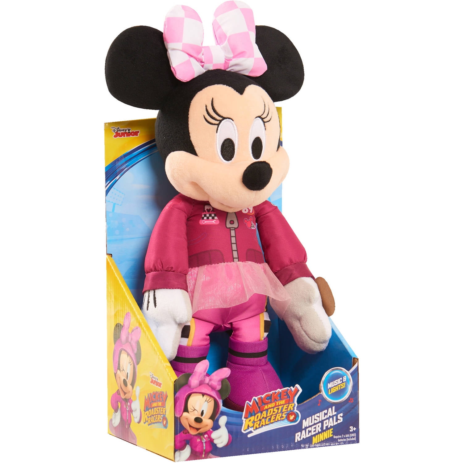 mickey and the roadster racers talking mickey mouse plush and car