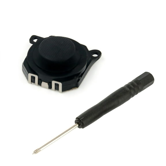 JIAHAOO Joystick Analog Controller Replacement Black High Quality Replaces Unresponsive Fix Controls with Screwdriver for PSP 1000
