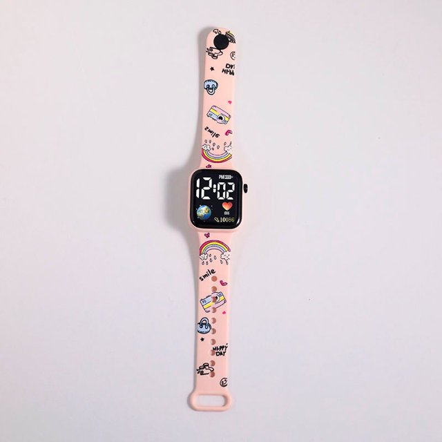 Pokemon Pikachu-relojes deportivos informales para hombres y mujeres, reloj de silicona Led, Color encantador, reloj de pulsera Digital para niños, regalo de juguete