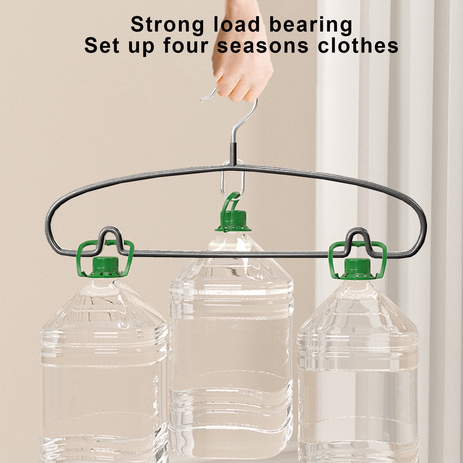 Heavy Duty Metal Suit Hangers 10 Pack, Non-Slip PVC Coating, No Shoulder Bumps, Space Saving Clothes Hangers for Sweaters, Coat, Shirts, Skirt, Jackets
