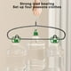 thumbnail image 4 of Paquete de 10 perchas antideslizantes con hombreras | Acero inoxidable resistente | Diseño compacto para niños y adultos | Sin golpes en los hombros | Gancho giratorio de 360°, 4 of 6