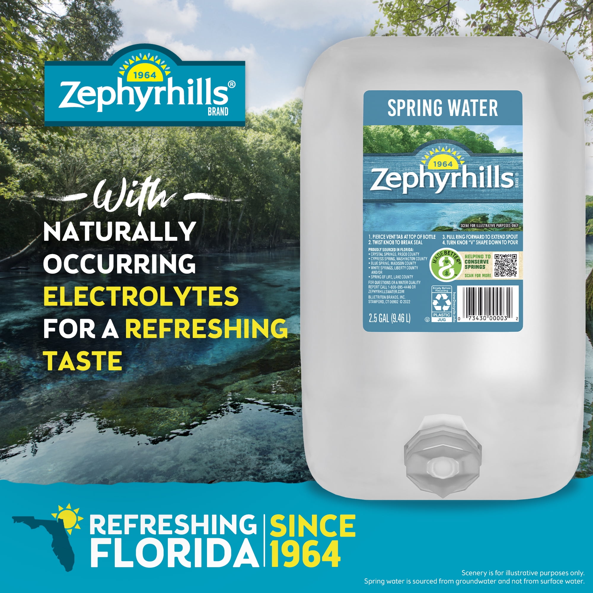 【花水木様】専用・2点同時購入特割特価〈青×2袋（2/2）〉 6 pack) Zephyrhills Florida Spring Water, 2.5 Gal, Single Plastic