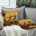 thumbnail image 2 of GooTPa Summer Decor Pillow Covers, Summer Dusk Beach Throw Pillow Case Decoration, Linen Cushion Covers for Couch Sofa Bedroom Living Room Easter Day Home Decor - 18x18in, 2 of 6