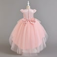 thumbnail image 6 of Godderr Kids Girls Princess Dress Birthday Dresses for Girls Tutu Dress Toddlers Formal Bridesmaid Dress Party Flower Girlevening Girl's Piano Performance Suit Size 4-12 Years, 6 of 7