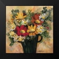 thumbnail image 2 of Alldredge, Joy 12x12 Black Modern Framed Museum Art Print Titled - Daisy Dynamic II, 2 of 5