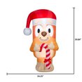 thumbnail image 3 of 5 ft Bingo from Bluey Christmas Airblown Yard Inflatable, Multicolor, by Disney, 3 of 6