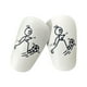 thumbnail image 2 of 6x2 Unids Mini Espinilleras De Fútbol Espinilleras Portátiles Protectores De Pantorrilla Equipo De Fútbol, 2 of 8
