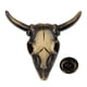 thumbnail image 3 of Broche para Hombre, Alfiler, Cabeza de Toro, Accesorios de Joyería, Punk para Sombreros, Abrigo,, 3 of 9