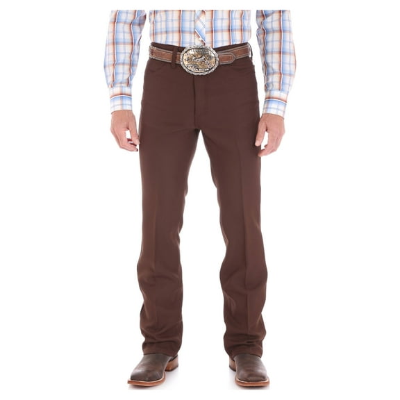 Wrangler Men's Wrancher Cowboy Twill Dress Jean with Stretch