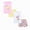 0312-03i-WHLP, variant on Girls Summer Clothes Size 6 4Pcs Summer Outfits Set for Toddler Girls - Flower Short Sleeve T-Shirt & Pants for Gift Summer Outfits Girls' Clothing Set 4Pcs Summer Playwear Beach Outfits