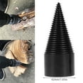 thumbnail image 3 of 5PCS Log Wood Drill Bit Splitter Screw Cone Driver Firewood Electric Hammer Saw Tool, 3 of 9