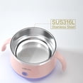 thumbnail image 3 of Baby Thermostatic Bowl Smart Insulation for Baby Food - Blue, 3 of 5