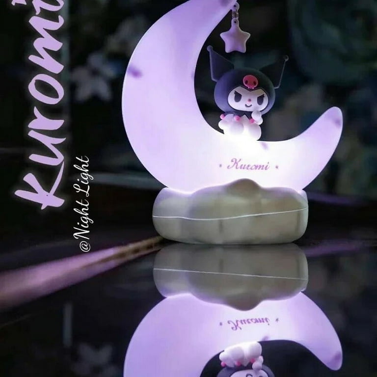 Sanrio Moon LED Light Anime Kuromi Cinnamonroll Kawaii