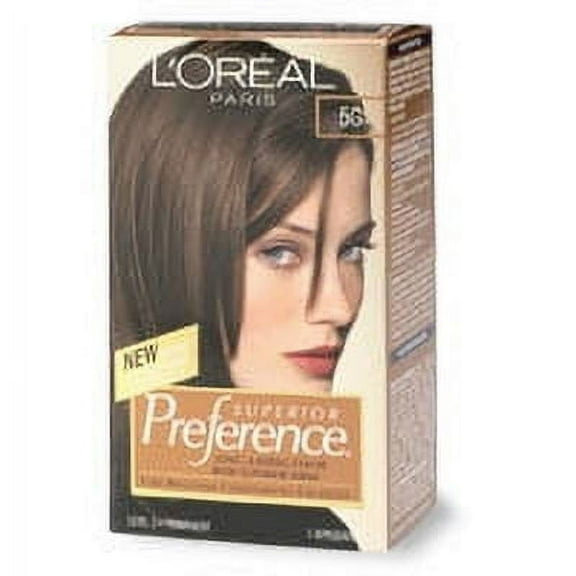 Loreal Superior Preference Hair Color, 5G Medium Golden Brown - 1 Ea
