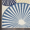 thumbnail image 2 of Nourison Grafix Geometric White 5'3" x 7'3" Area Rug, (5x7), 2 of 11