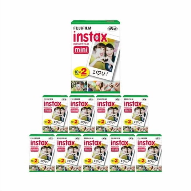 Film Pack Fujifilm instax Mini Twin (200 Exposures) Bundle