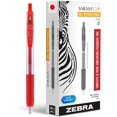 thumbnail image 1 of Zebra Stylo Sarasa Clip Rétractable Gel Encre, Pointe Fine, 0.5mm, Encre Rouge, Lot de 12, 1 of 2