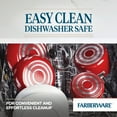 Farberware 12Piece Easy Clean Nonstick Pots and Pans Set, Cookware Set