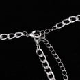 thumbnail image 4 of Moda Boho Borla Cadena de cabeza Cadena de metal larga Mascarilla Accesorio Cara punk Plata Sunnimix Head Chain Punk Diadema para la mujer, 4 of 8