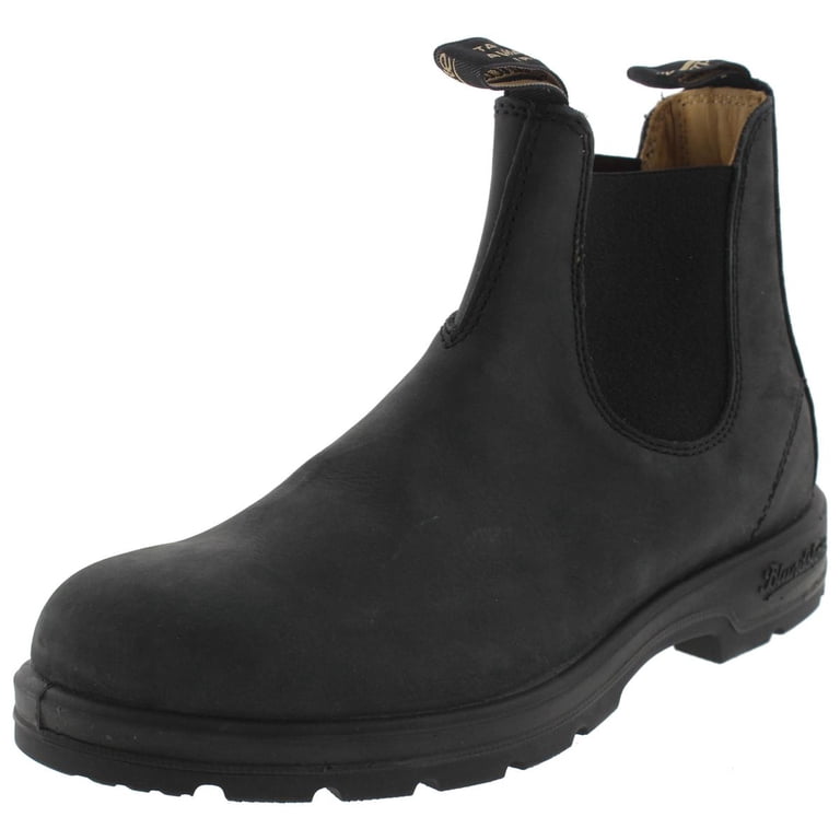 Blundstone Classic Chelsea Boots Rustic Black Leather Unisex  display picture 1