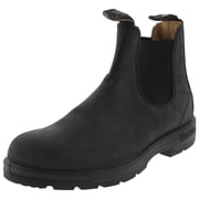 Blundstone Classic Chelsea Boots Rustic Black Leather Unisex 587 Comfortable