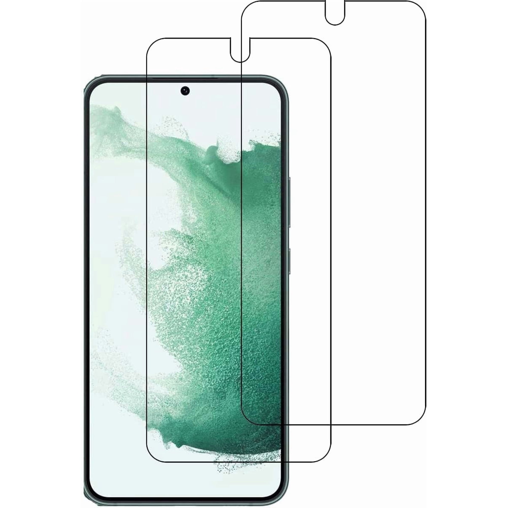 SELOZKE Screen Protector for Samsung Galaxy S22 , [2 Pack] High Clear 9H Tempered Glass Screen Protector for Samsung Galaxy S22