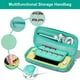 thumbnail image 3 of Funda de transporte para Nintendo Switch Lite, funda protectora rígida, bolsa de almacenamiento. Los accesorios incluyen protector de pantalla, agarres para los pulgares y correa para la muñeca, 3 of 6