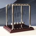 thumbnail image 4 of Newton's Pendulum Ball Hitting Classic Small Square Pendulum Ball Creative Physical Science Law Decompression Toy Balance Ball, 4 of 5